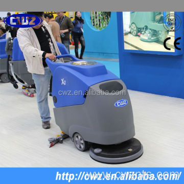 High quality low noise floor scrubber polisher